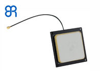 2dBic RFID Ceramic Antenna UHF trắng với đầu nối SMA cho môi trường khắc nghiệt