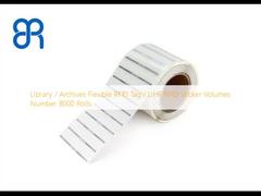 Thư viện / Lưu trữ Thẻ RFID linh hoạt / Nhãn dán RFID UHF Số lượng 8000 Rolls